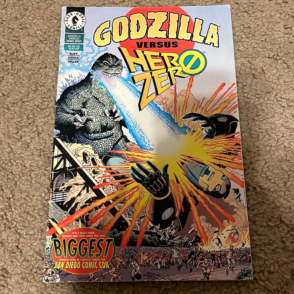 Godzilla vs. Hero Zero Comic Book
